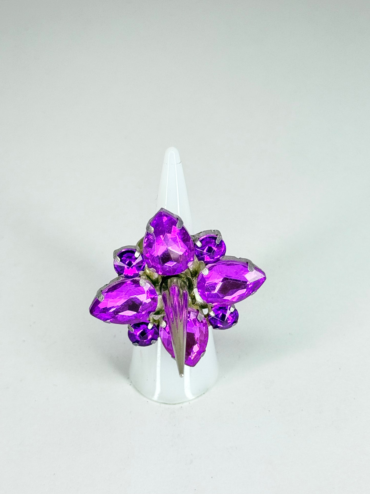 Purple Spike Ring