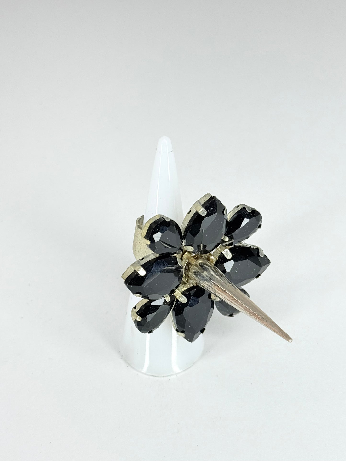 Black Spike Ring