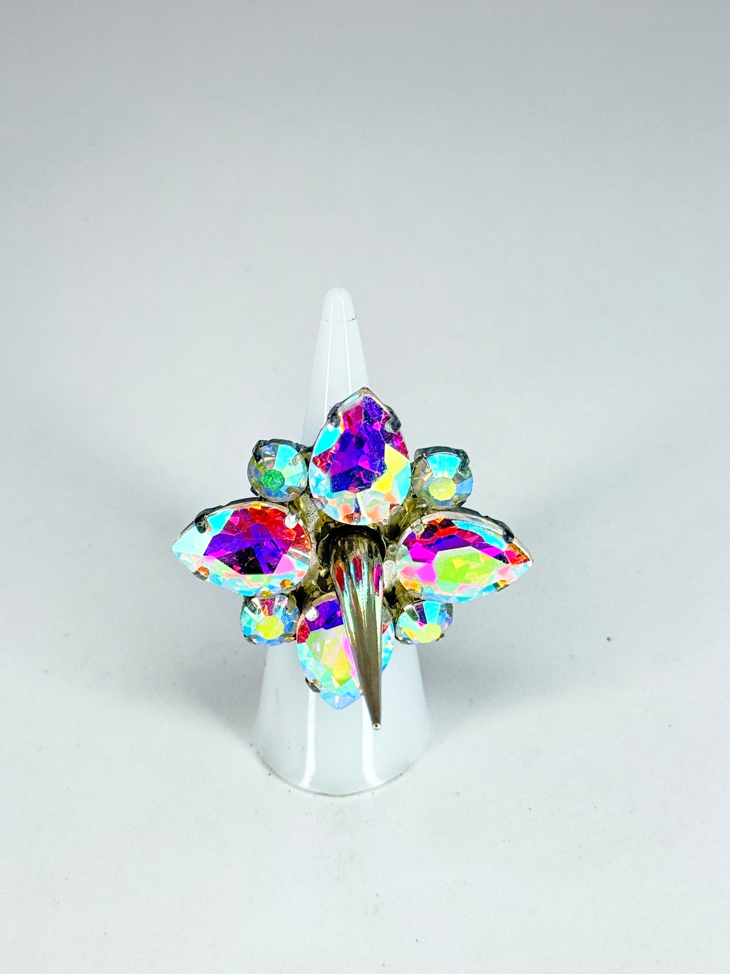 AB Spiked Ring