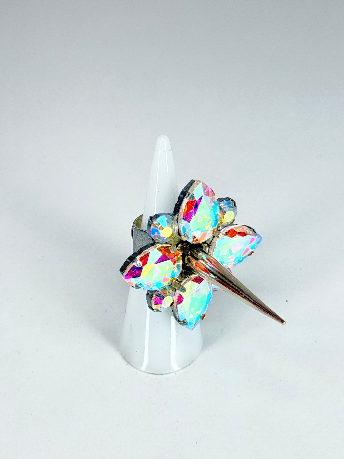 AB Spiked Ring