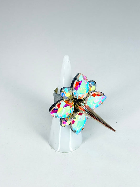 AB Spiked Ring