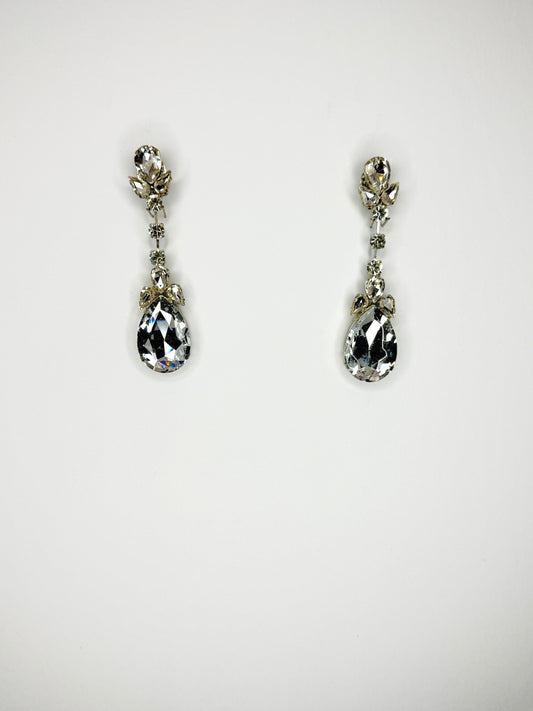 Clear Earrings - Small Cocktail Size