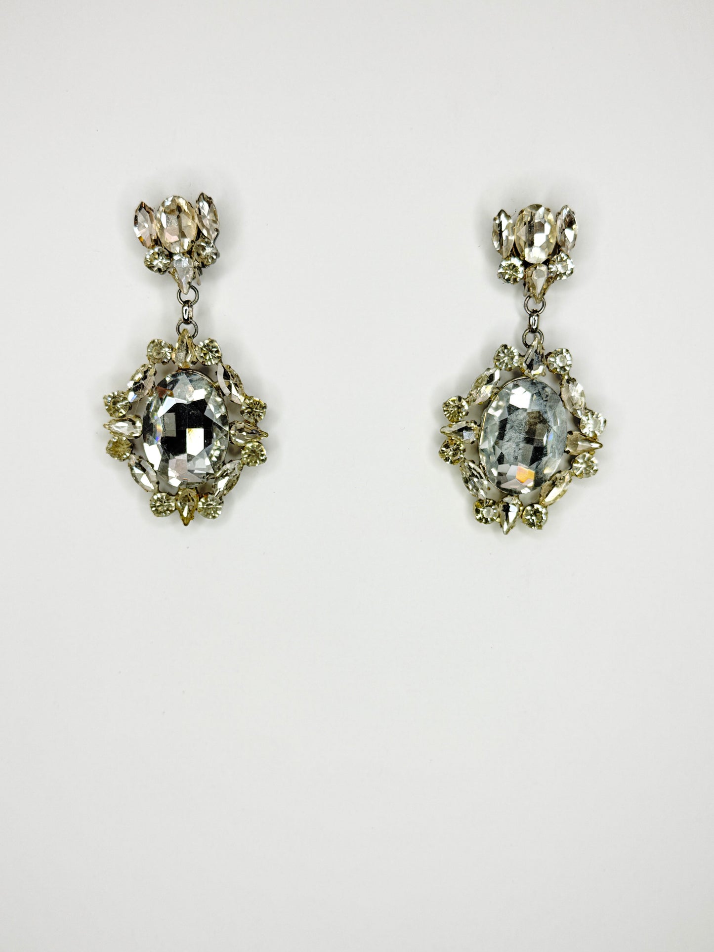 Clear Earrings - Medium Size