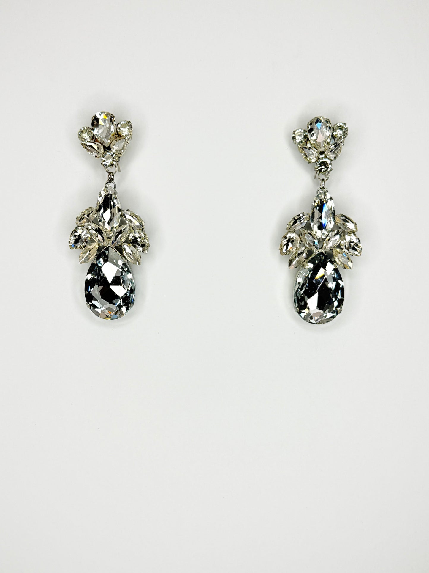 Clear Earrings - Small Cocktail Size