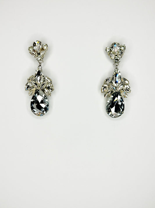 Clear Earrings - Small Cocktail Size