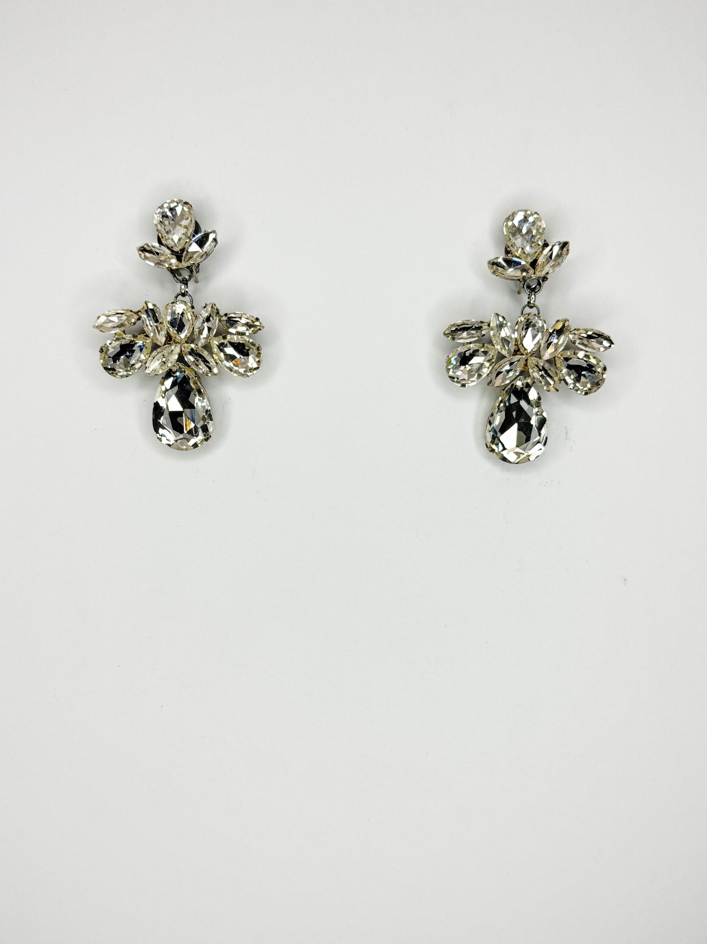Clear Earrings - Small Cocktail Size