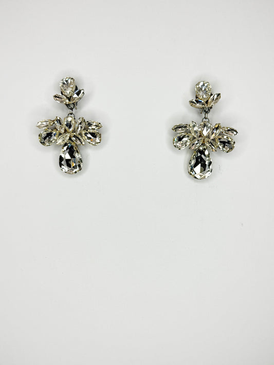 Clear Earrings - Small Cocktail Size