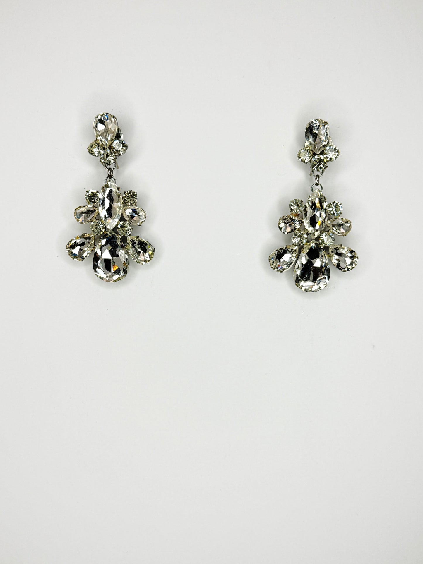 Clear Earrings - Small Cocktail Size