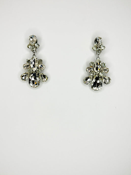 Clear Earrings - Small Cocktail Size