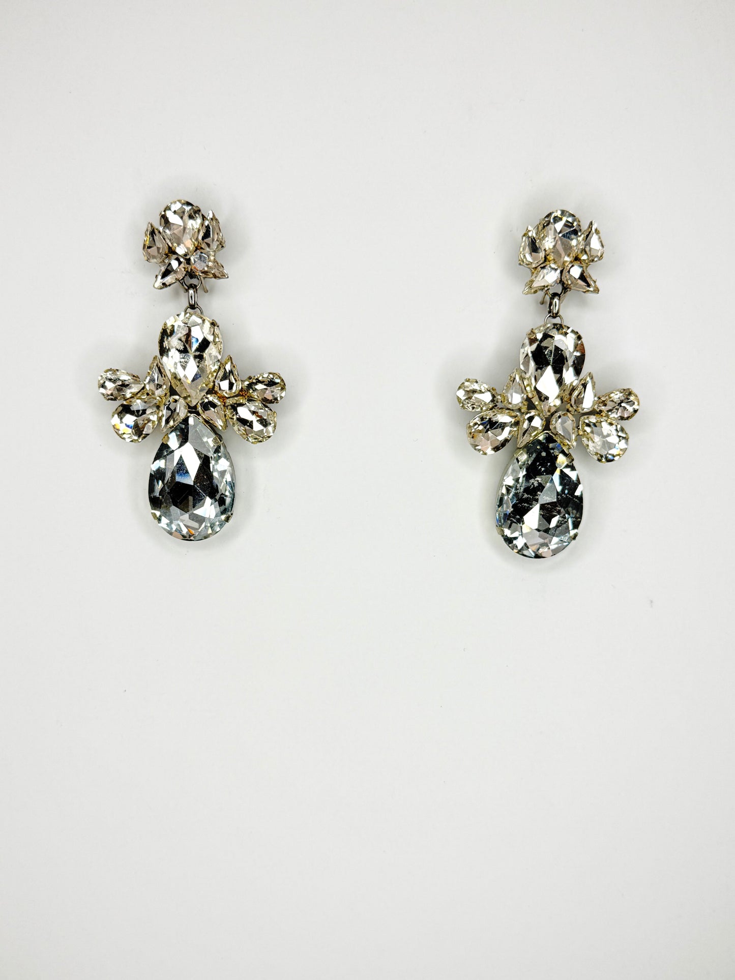 Clear Earrings - Small Cocktail Size