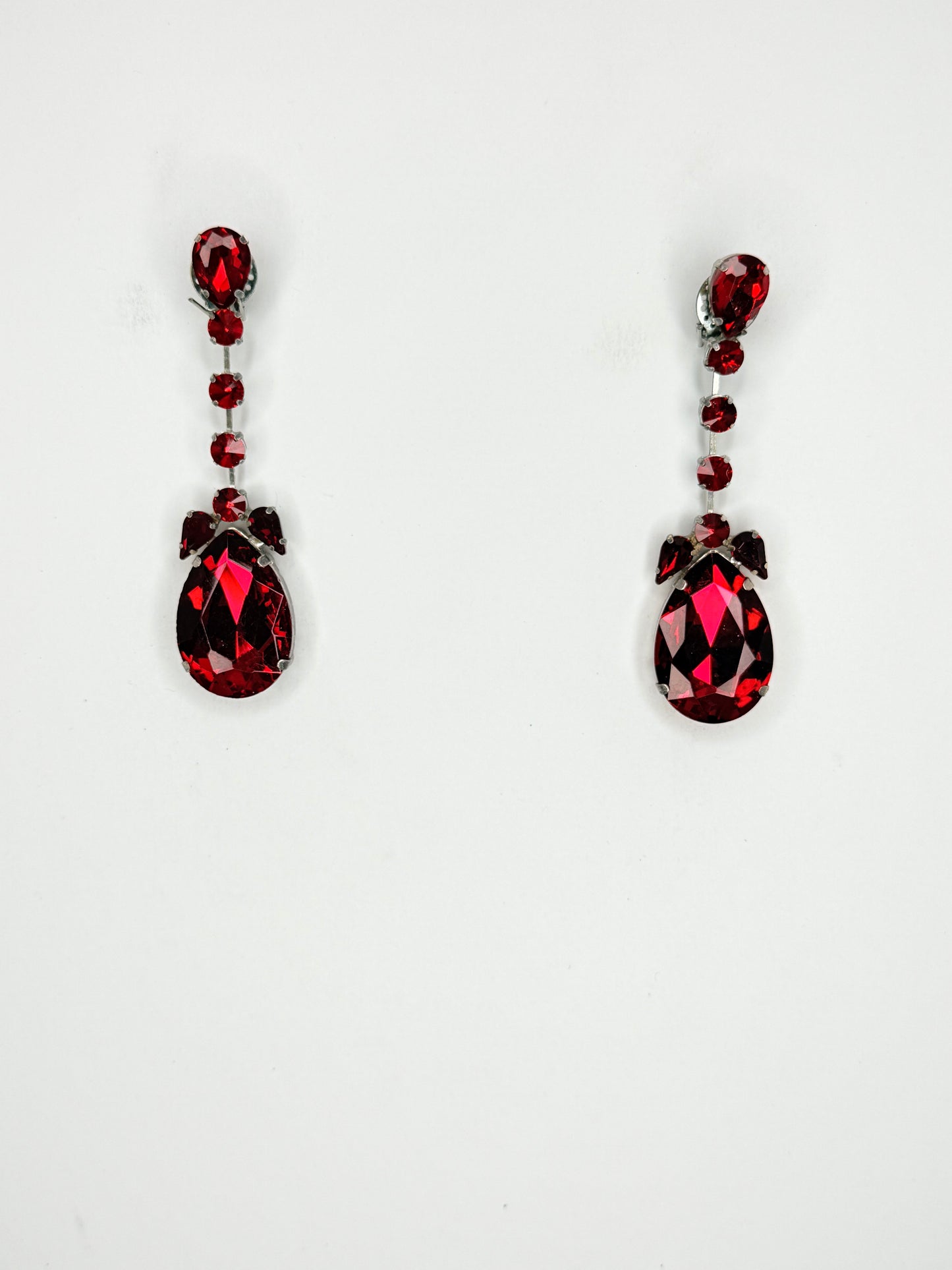 Red Earrings - Medium Size