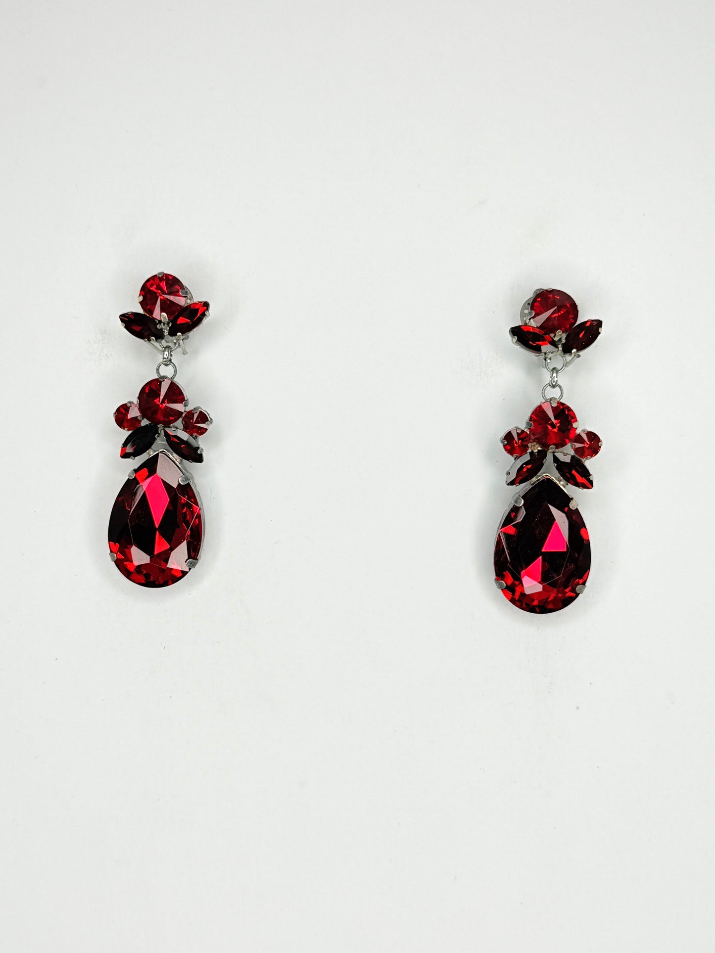 Red Earrings - Small Cocktail Size