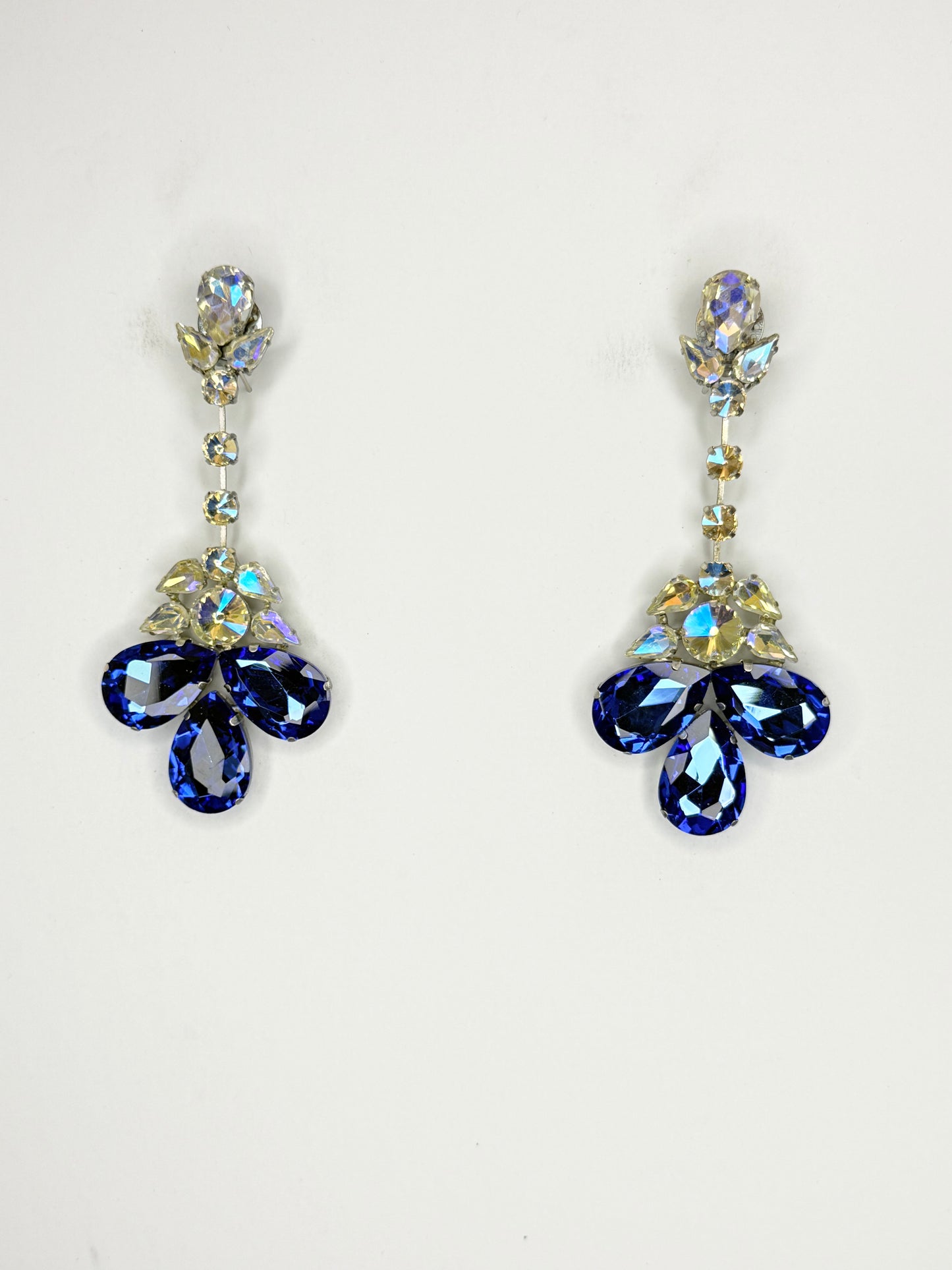 Light Blue & Moonlight Earrings - Medium Size