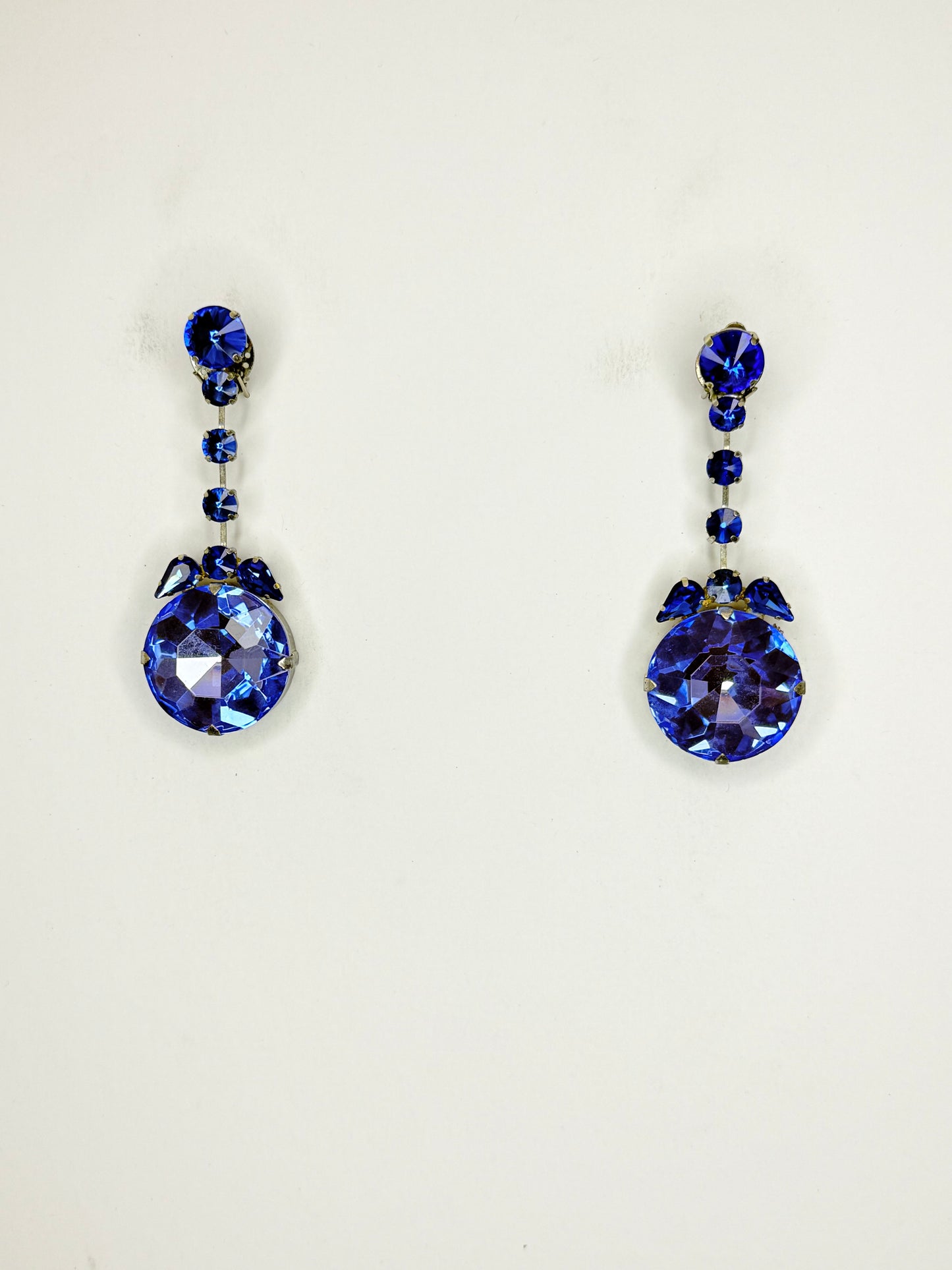 Light Blue Earrings - Small Cocktail Size