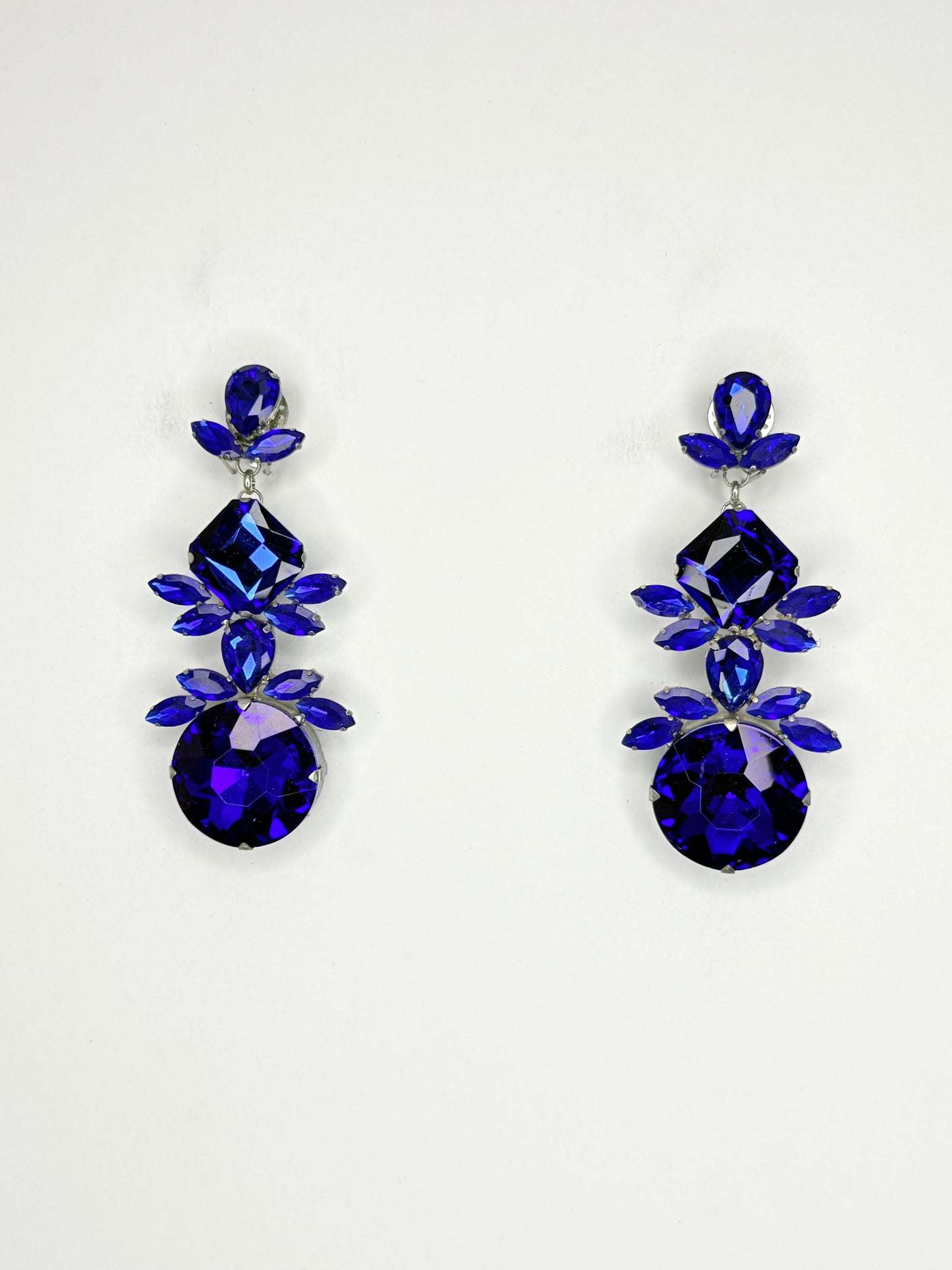 Cobalt Earrings - Medium - Large Size