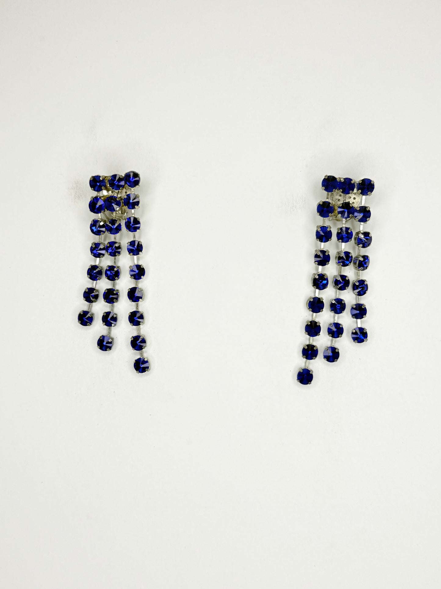 Cobalt Earrings - Small Cocktail Size