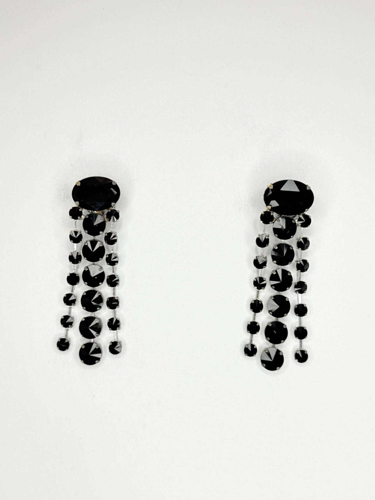 Black Earrings - Medium Size