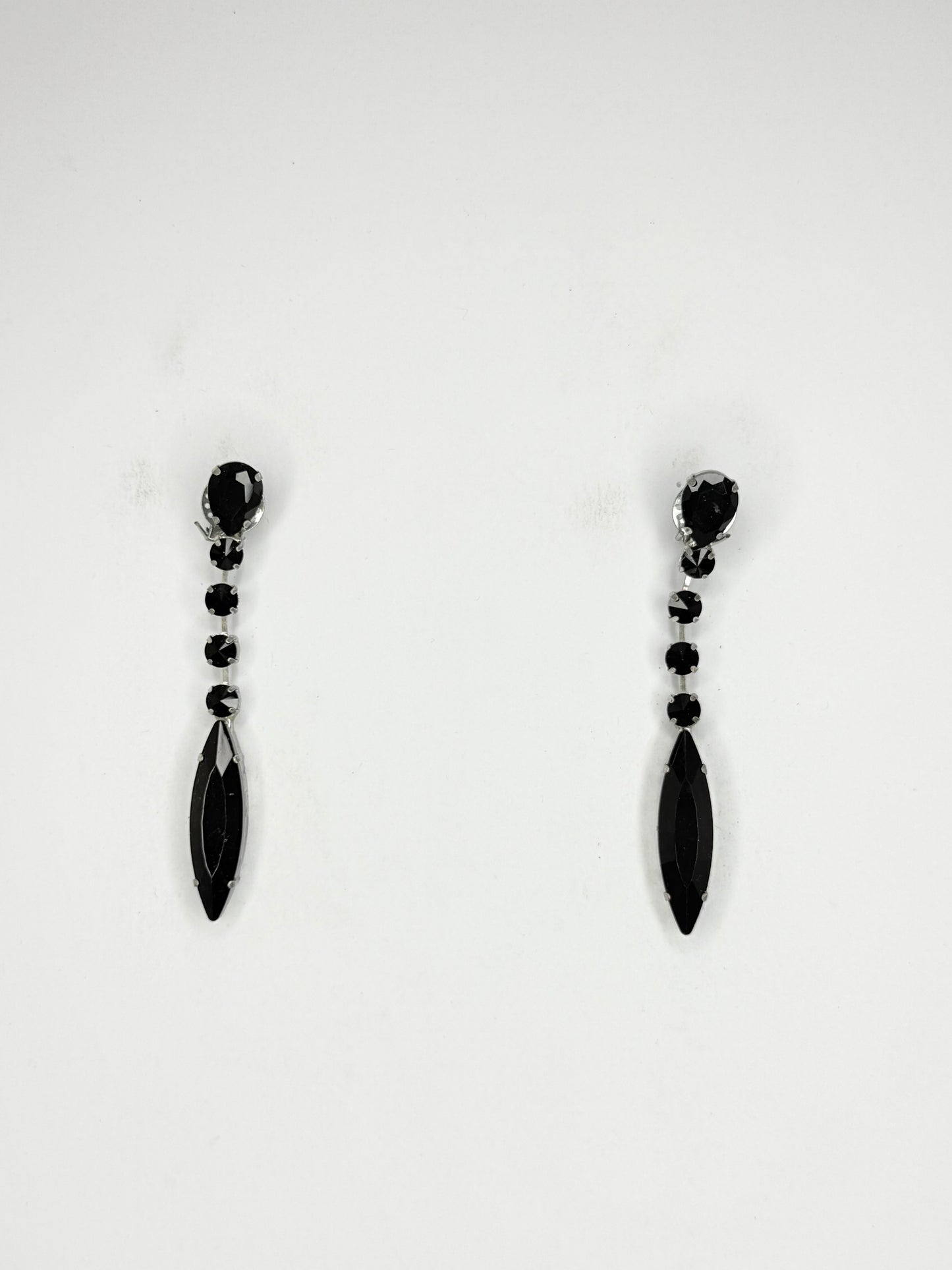 Black Earrings - Small  Cocktail Size