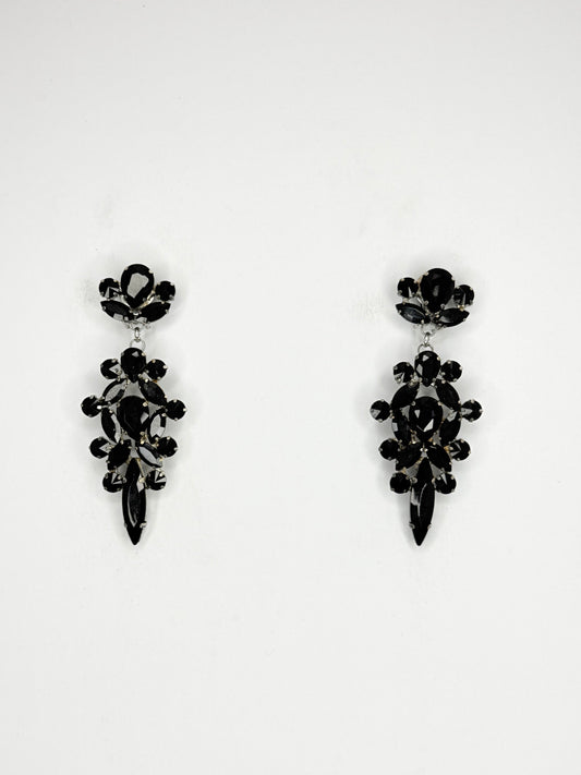 Black Earrings - Small Cocktail Size