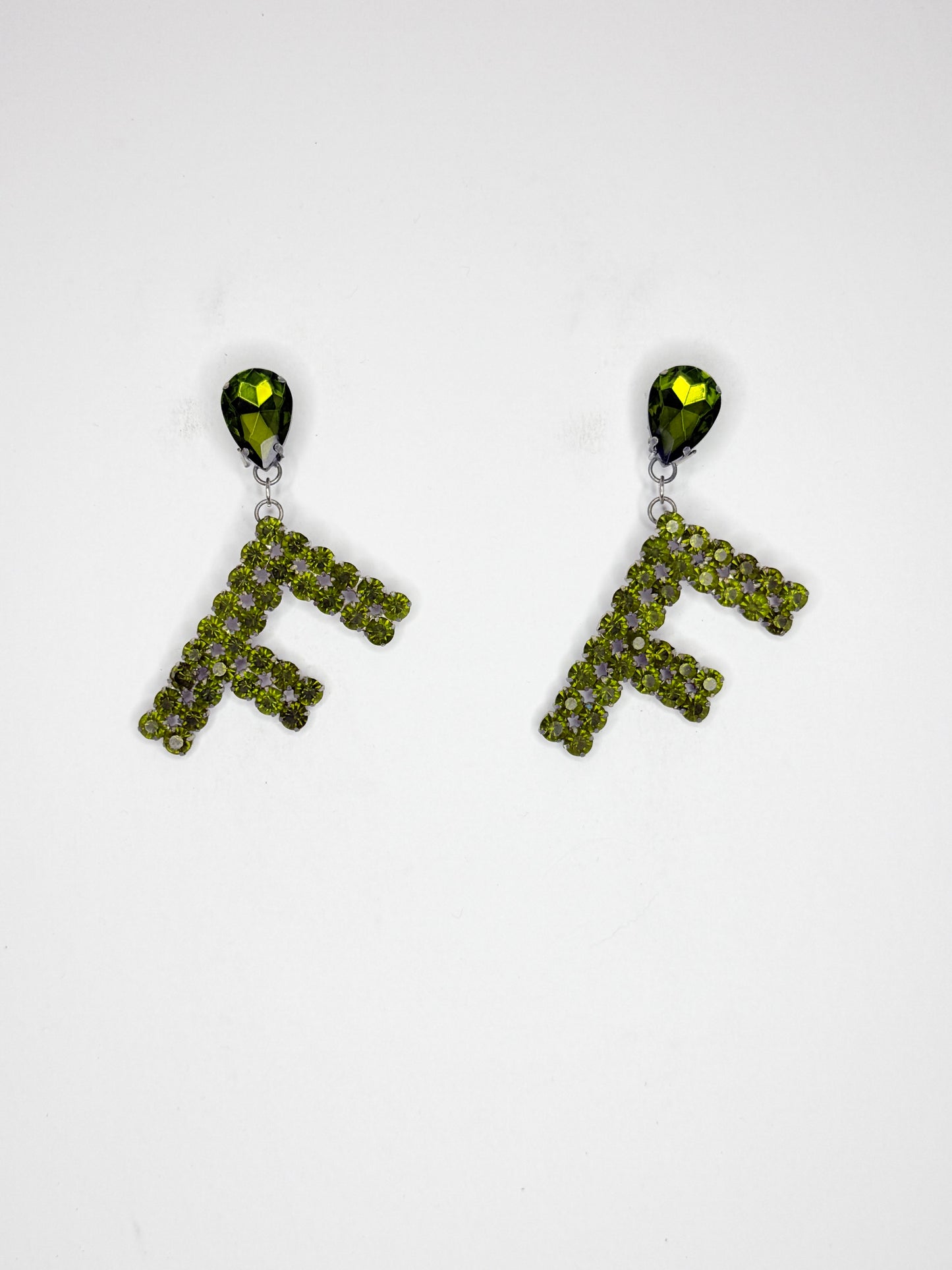 Olive F Earrings - Medium Size