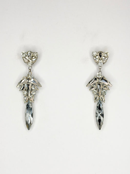 Clear Earrings - Medium Size