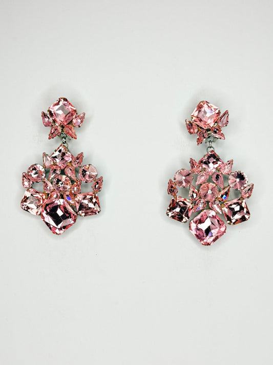 Light Pink Earrings - Medium Size