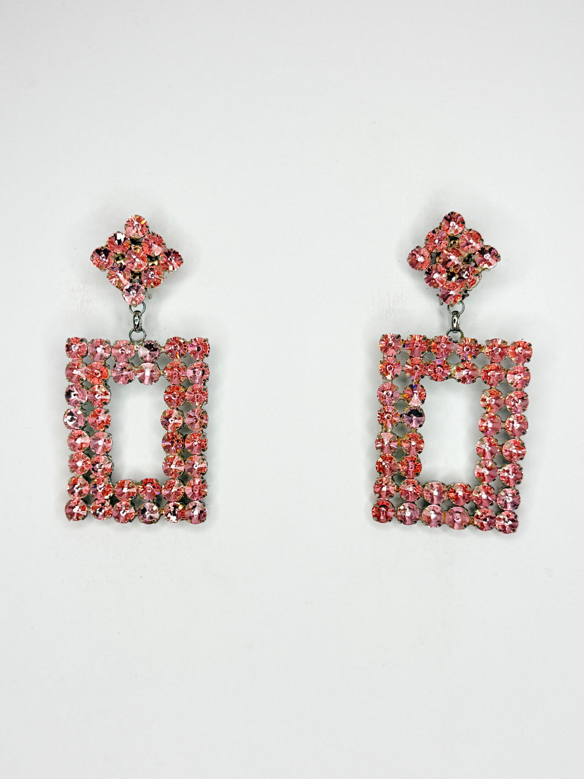 Light Pink Earrings - Medium Size