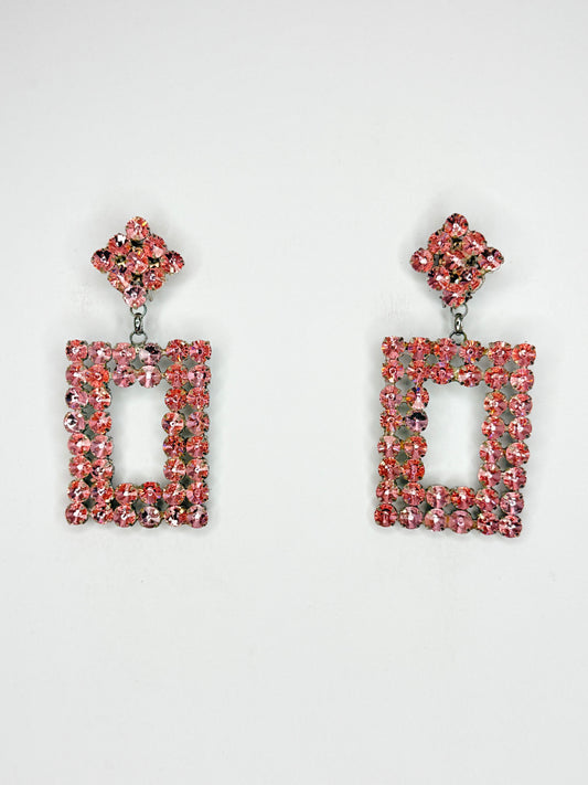 Light Pink Earrings - Medium Size