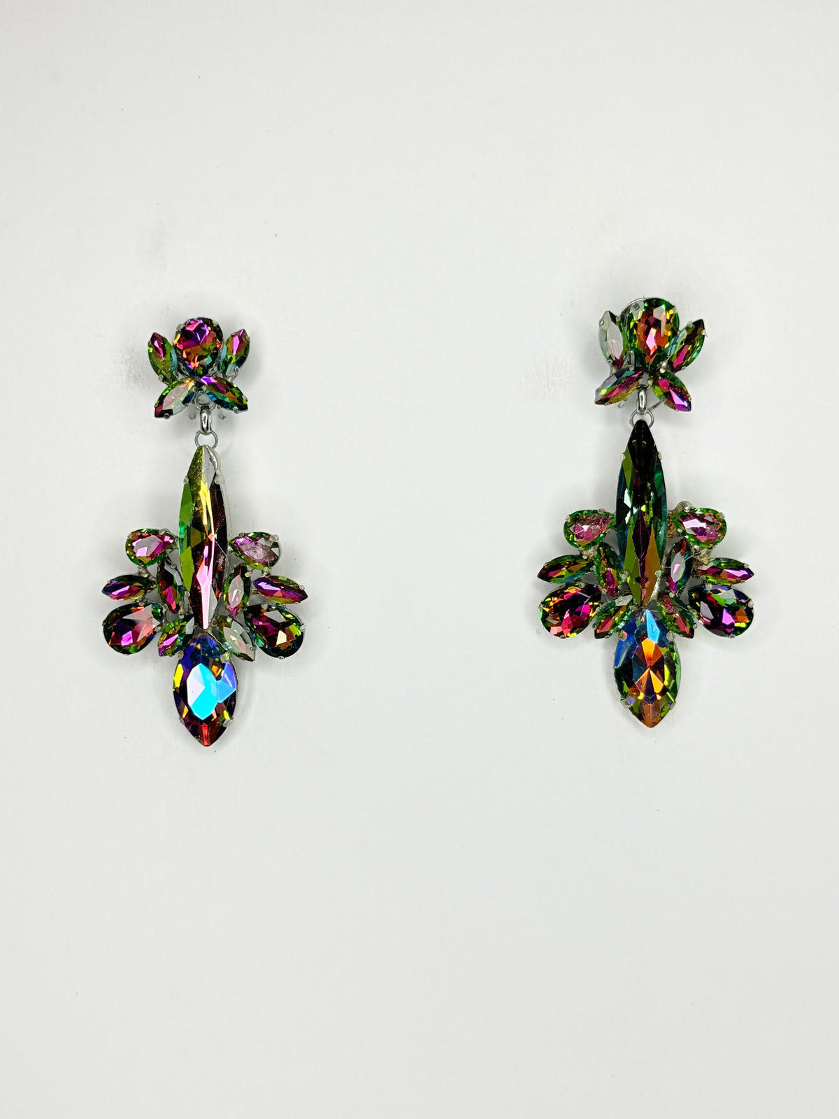 Rainbow AB Earrings - Medium Size