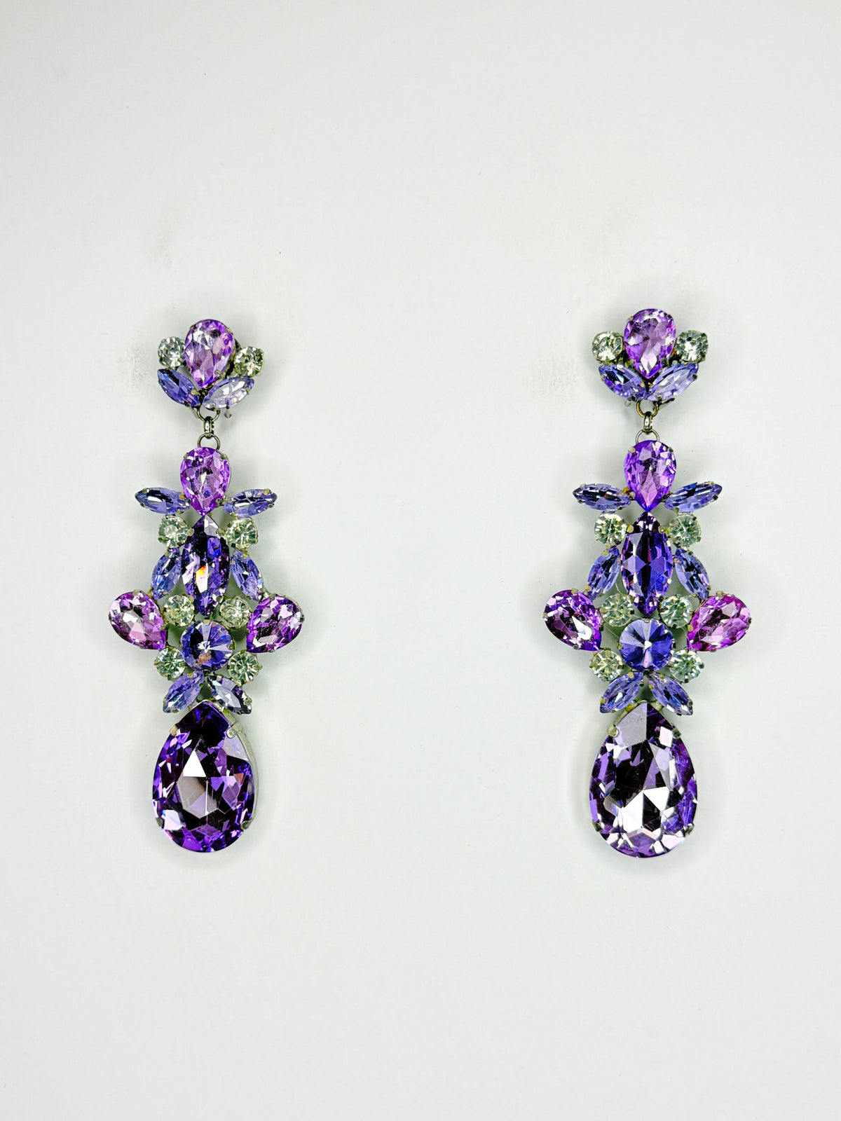 Violet Earrings - Large Size