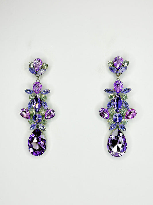 Violet Earrings - Large Size