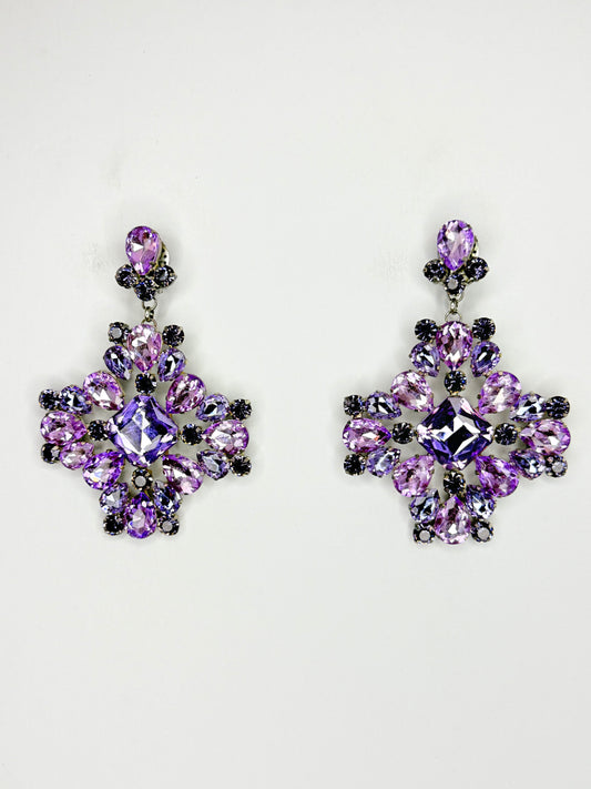 Violet Earrings - Large Size